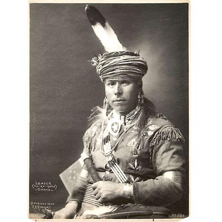 Lot image - RINEHART, FRANK A. (1861-1928)  Leader (Ni-Ka-Gohe)-Omaha