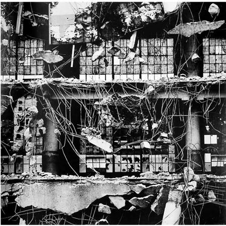 Lot image - WESTON, BRETT (1911-1993)  Demolition of Los Angeles building