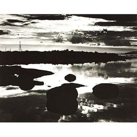 Lot image - WESTON, BRETT (1911-1993)  [Harbor scene]