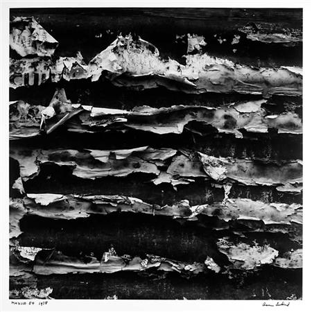 Lot image - SISKIND, AARON (1903-1991)  Mexico 54 1978