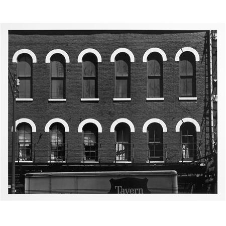 Lot image - SISKIND, AARON (1903-1991)  Chicago Facade 7 1960