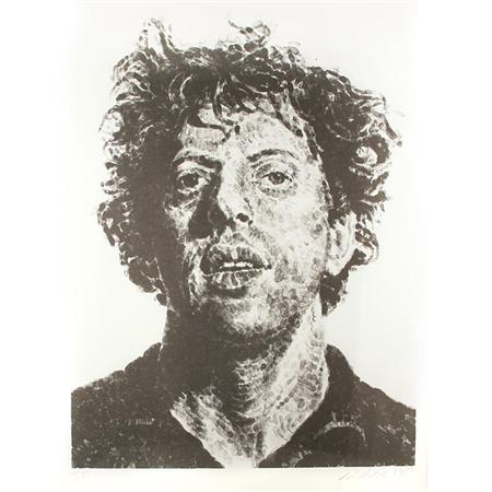 Lot image - Chuck Close (b. 1940)