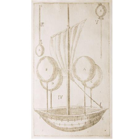 Lot image - LANA TERZI, FRANCESCO  Prodromo overo saggio di alcune inventioni