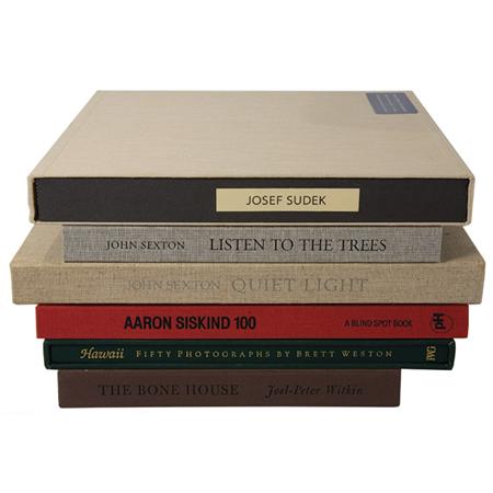 Lot image - [PHOTOBOOKS] Collection of approximately one hundred eighty hardcover monographs on photographers and photography