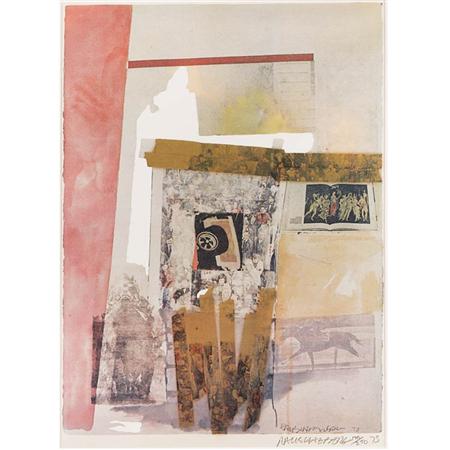 Lot image - Robert Rauschenberg (1925-2008)