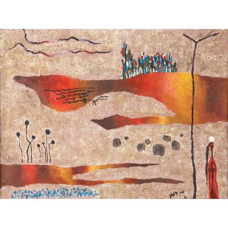 Lot image - Yohanan Simon Israeli, 1905-1976 The Negev