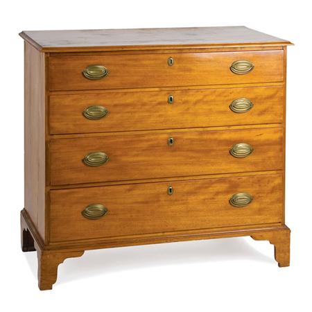Lot image - Federal Cherry Chest of Drawers