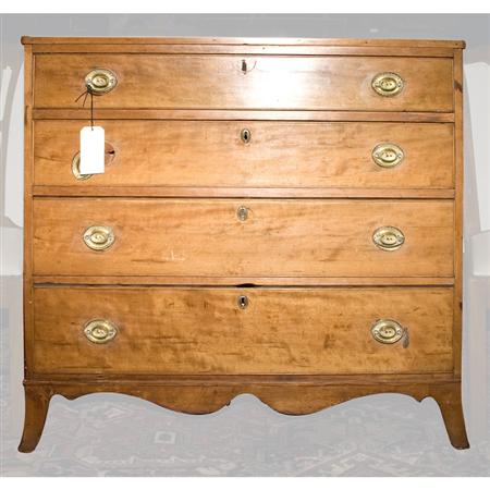 Lot image - Federal Cherry Chest of Drawers