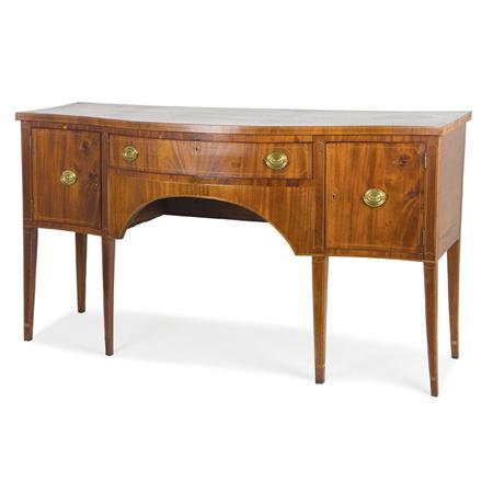 Lot image - Federal Inlaid Mahogany Sideboard