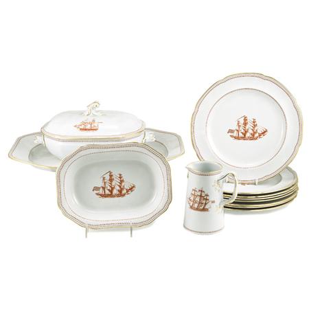 Lot image - Spode Porcelain Partial Table Service