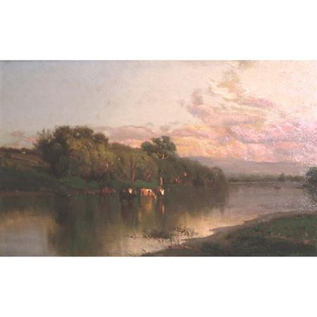 Lot image - Arthur Parton American, 1842-1914 A Catskill Vista