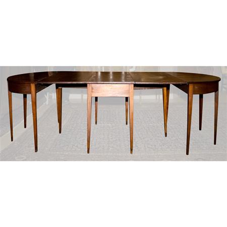 Lot image - Federal Mahogany Dining Table