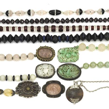Lot image - Group of Assorted Bead Necklaces