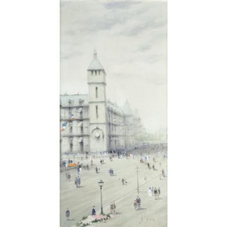 Lot image - Andre Gisson American, 1929-2003 Paris