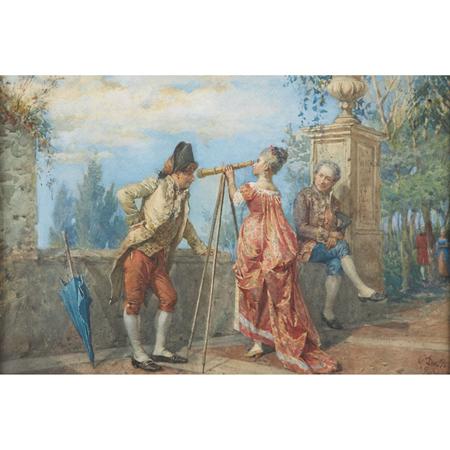 Lot image - Cesare Auguste Detti