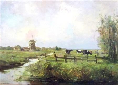 Lot image - Adrianus Johannes Groenewegen