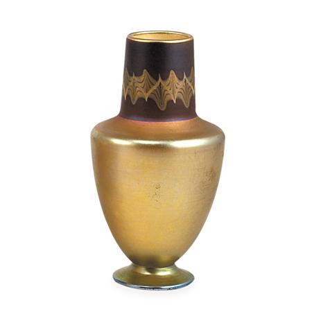 Lot image - Tiffany Favrile Glass Tel el Armarna Vase