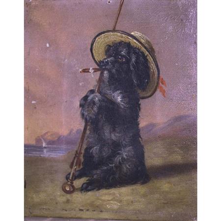 Lot image - British School 19th Century Jack On Guard