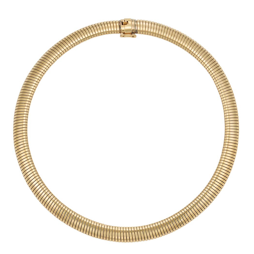 Lot image - Gold Snake Chain Necklace