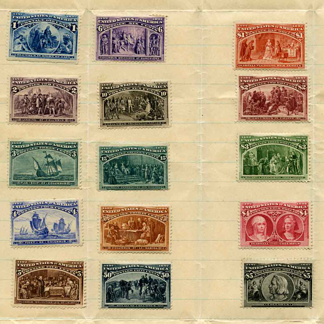 Lot image - United States 1893 Columbian Issue
