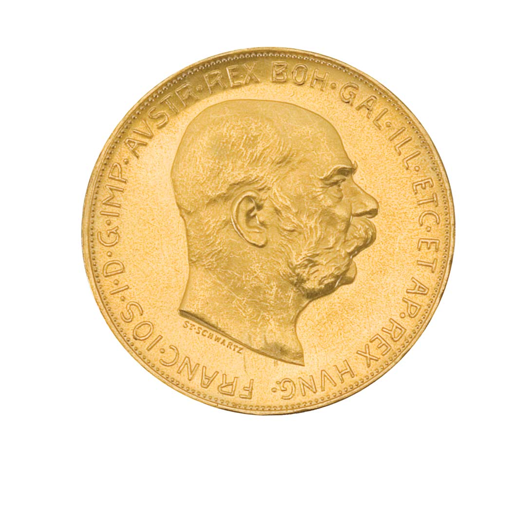 Lot image - Austria, 1915 100 Corona Restrike, Fr. 507R