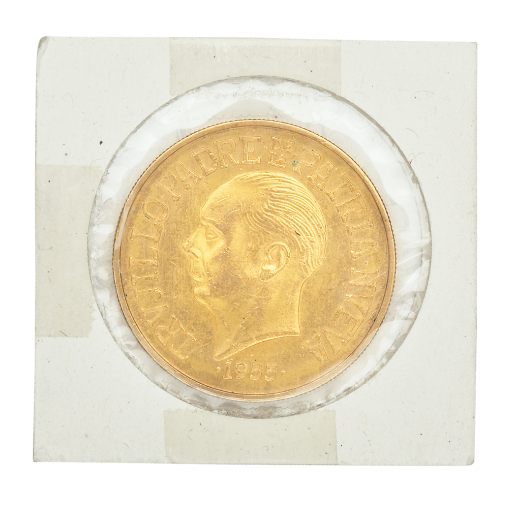 Lot image - Dominican Republic, 1955 30 Pesos Gold, Fr.1