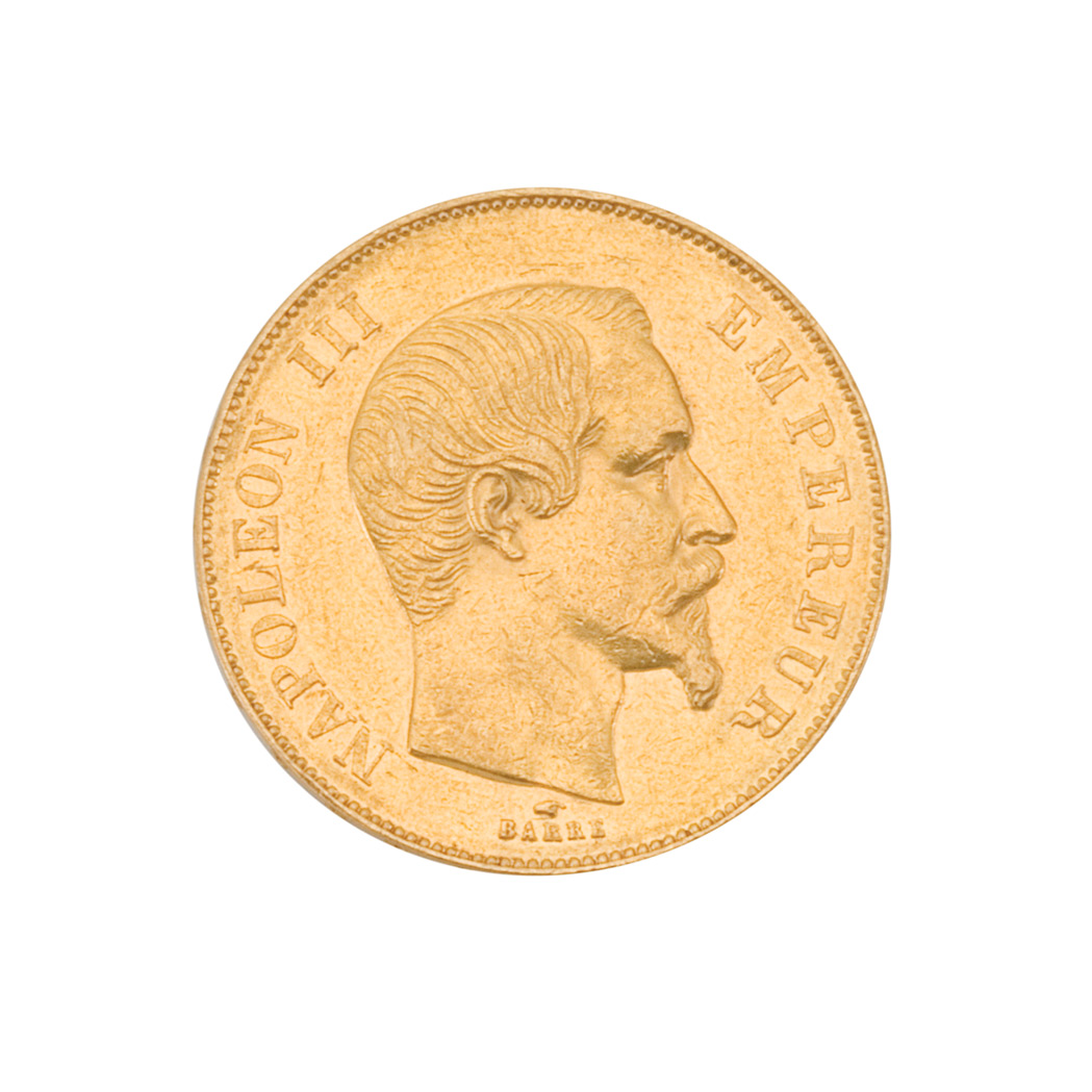 Lot image - France, 1855 A, Paris Mint, 50 Francs, Fr. 571