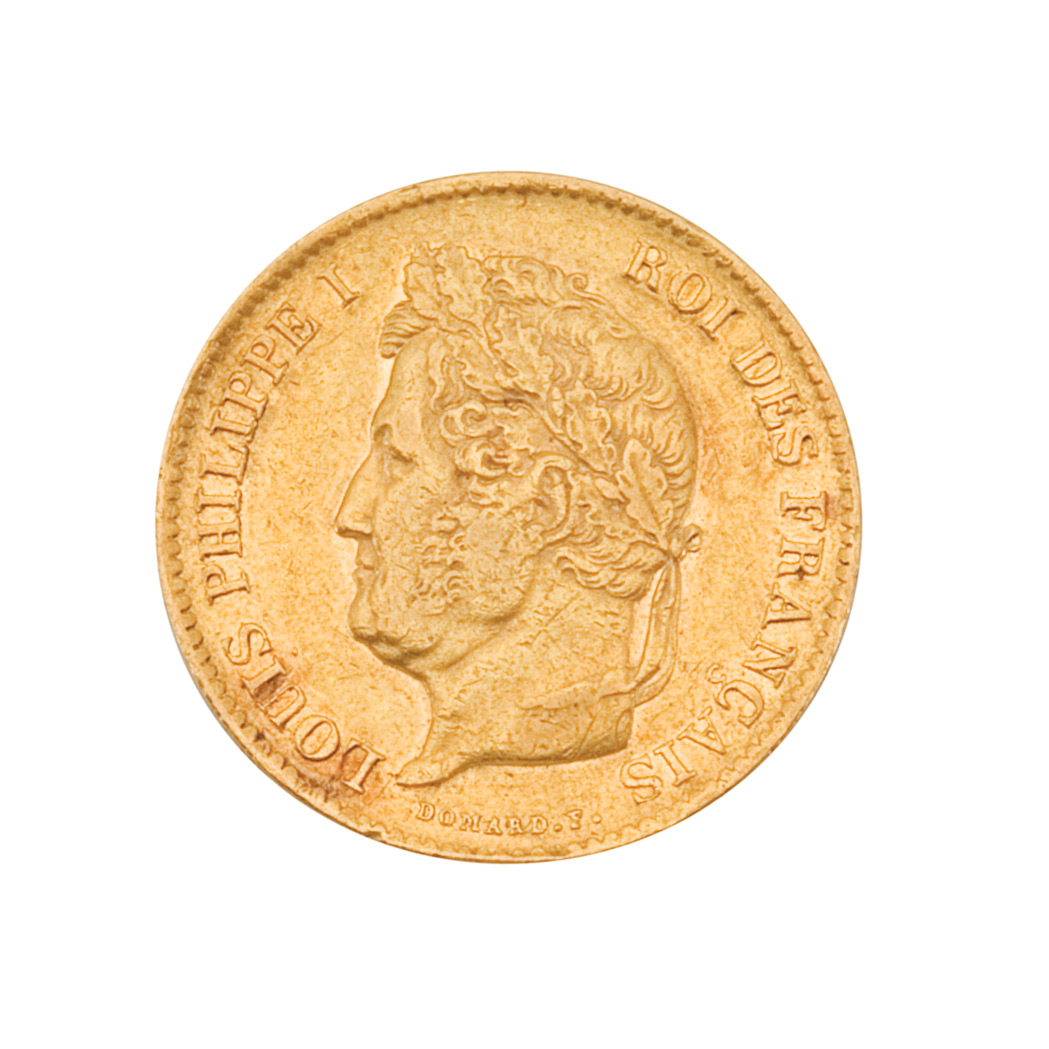 Lot image - France, 1834 A, Paris Mint, 40 Francs, Fr. 557