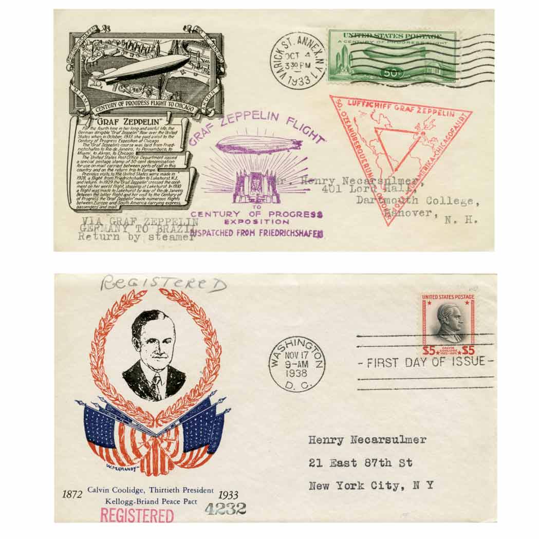 Lot image - United States First Day Cover and Flight Group
