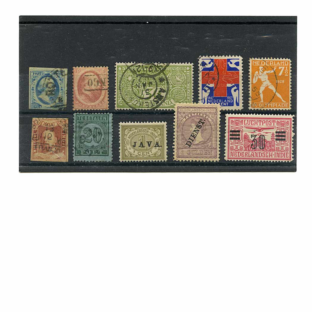 Lot image - Netherlands and Colonies, Stamp Collection