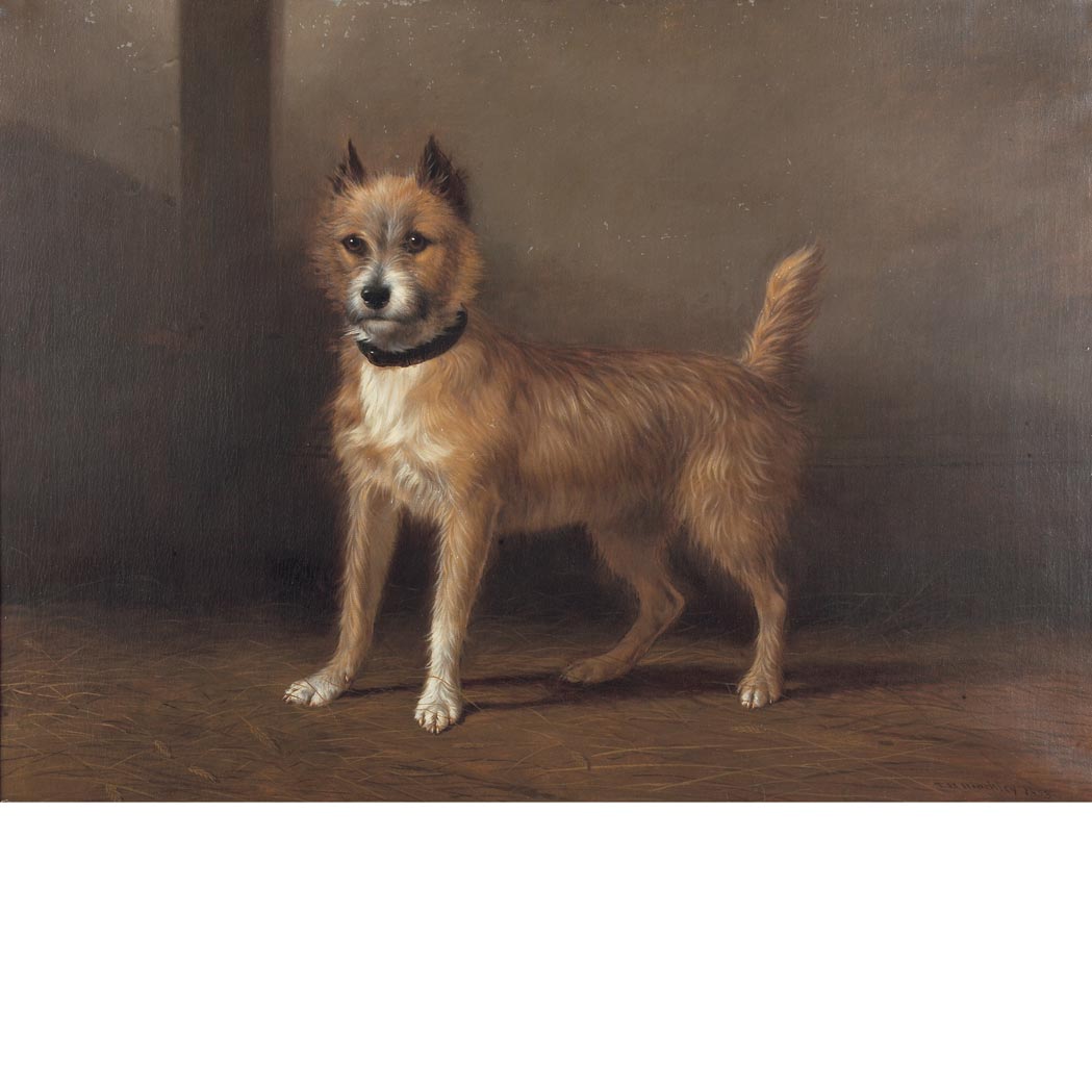 Lot image - Thomas Hewes Hinckley American, 1813-1896 Mouser, 1853