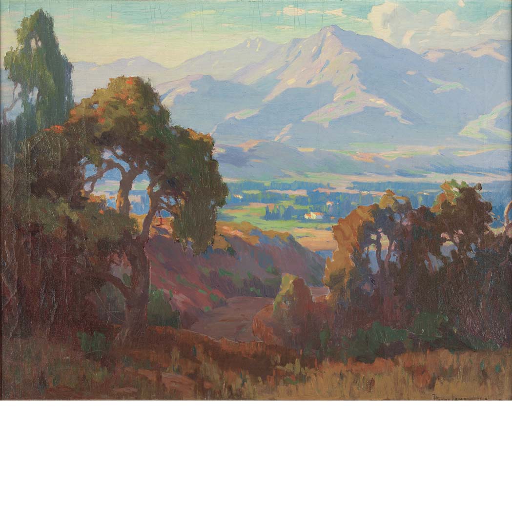 Lot image - Marion Kavanagh Wachtel American, 1876-1954 Mountain Landscape