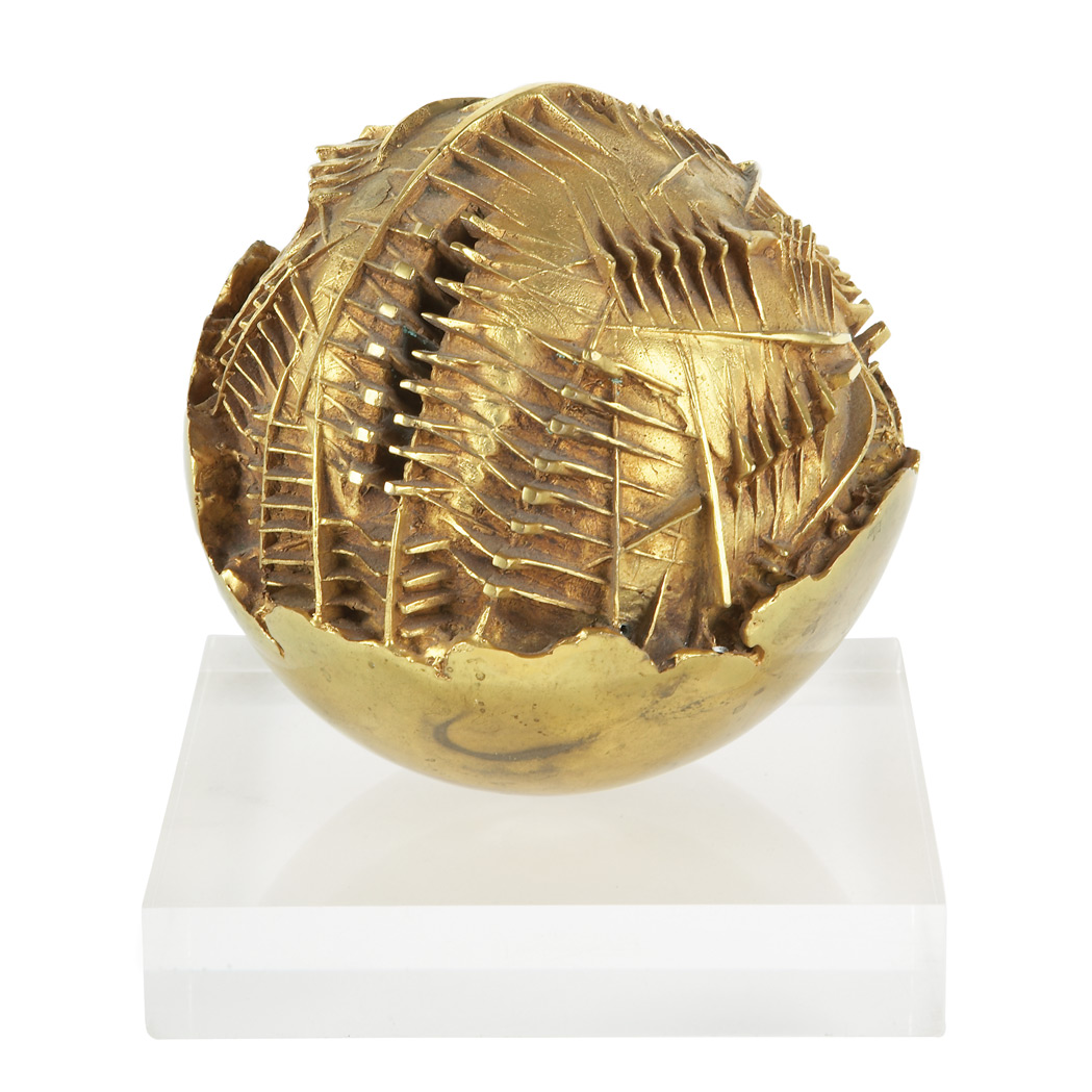 Lot image - Arnaldo Pomodoro Italian, b. 1926 Sfera