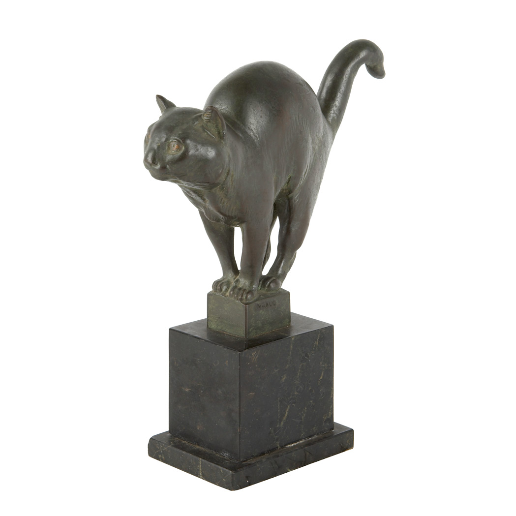 Lot image - August Gaul German, 1869-1921 Kater, conceived in 1901