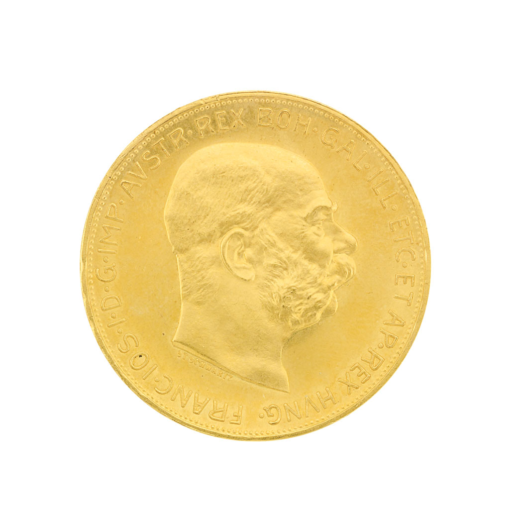 Lot image - Austria, 1915 100 Corona Restrike, Fr. 507R