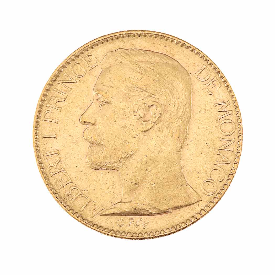 Lot image - Monaco, 1901 100 Francs, Paris Mint, Fr. 13