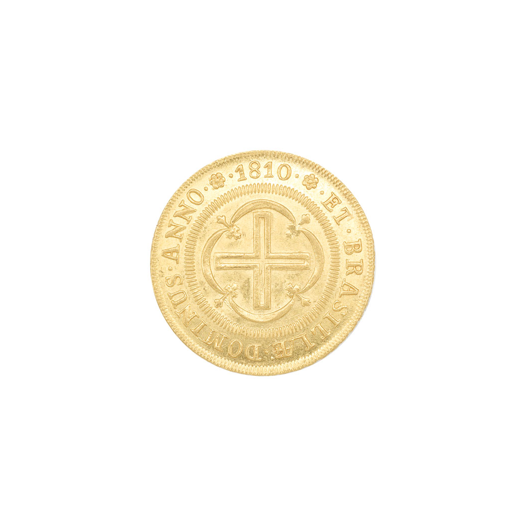 Lot image - Brazil, 1819, 4,000 Reis, Fr. 95