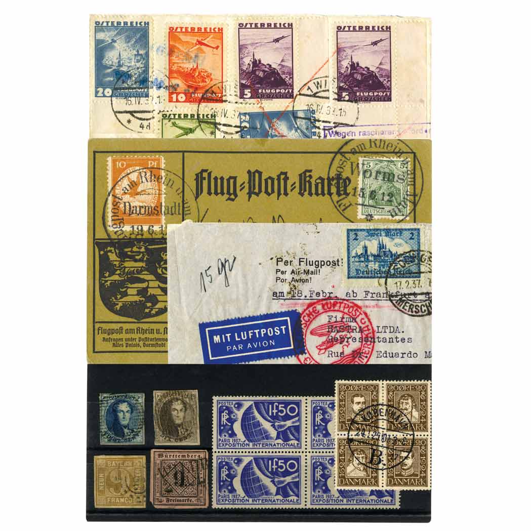 Lot image - European Postage Stamp Collection