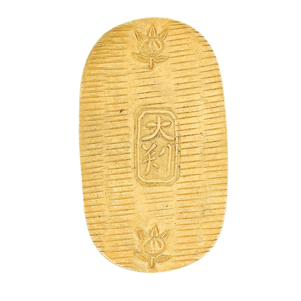 Lot image - Japan, Manen Era, 1859-1860, Gold Koban