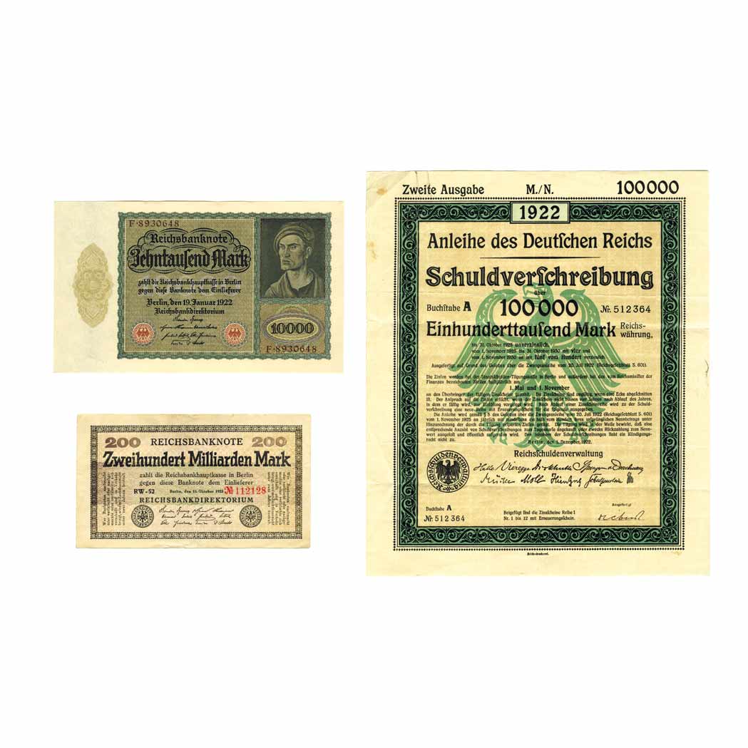 Lot image - German Bonds and Currency Group