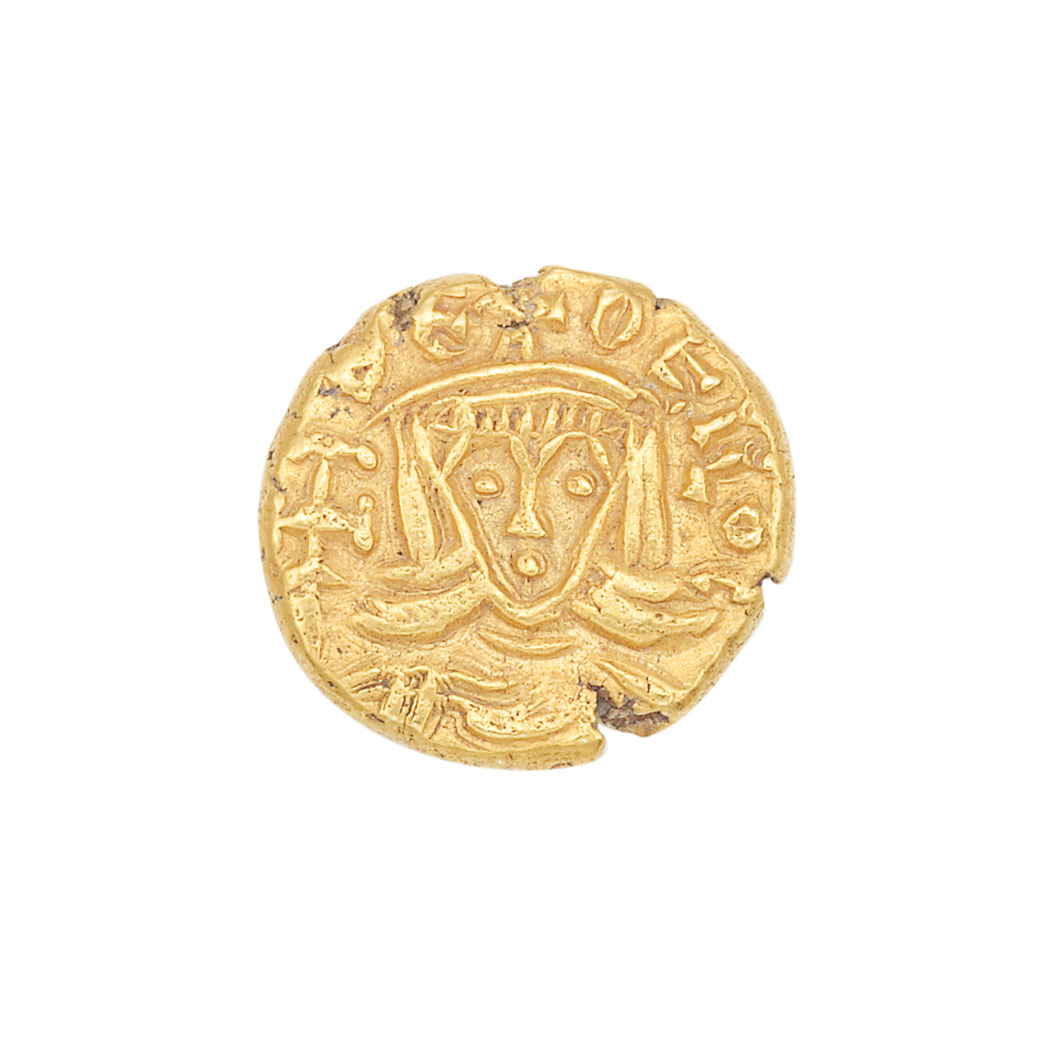 Lot image - Byzantine Empire, Gold Solidus, Theophilus, 829-842, Fr. 207