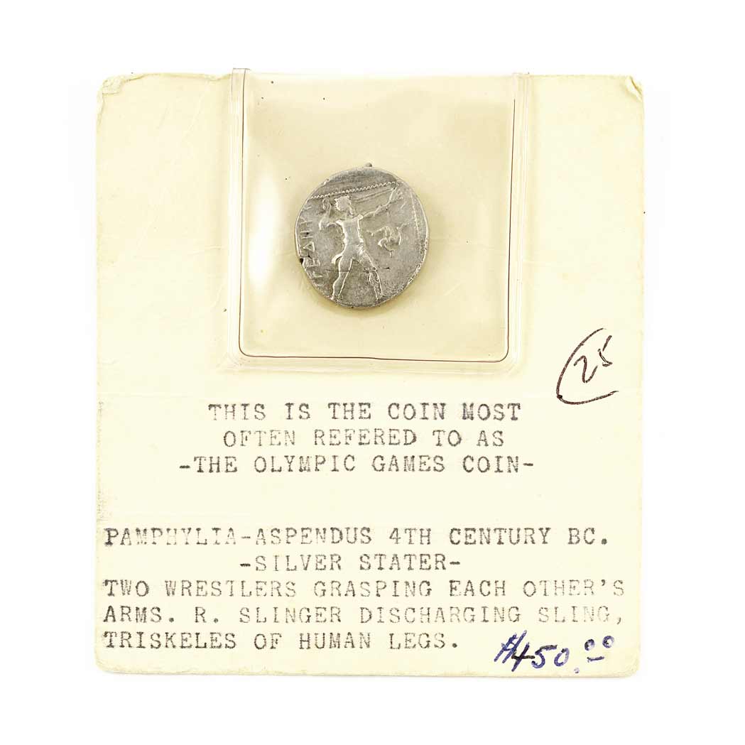 Lot image - Greece, Silver Stater, Pamphylia-Aspendos, circa