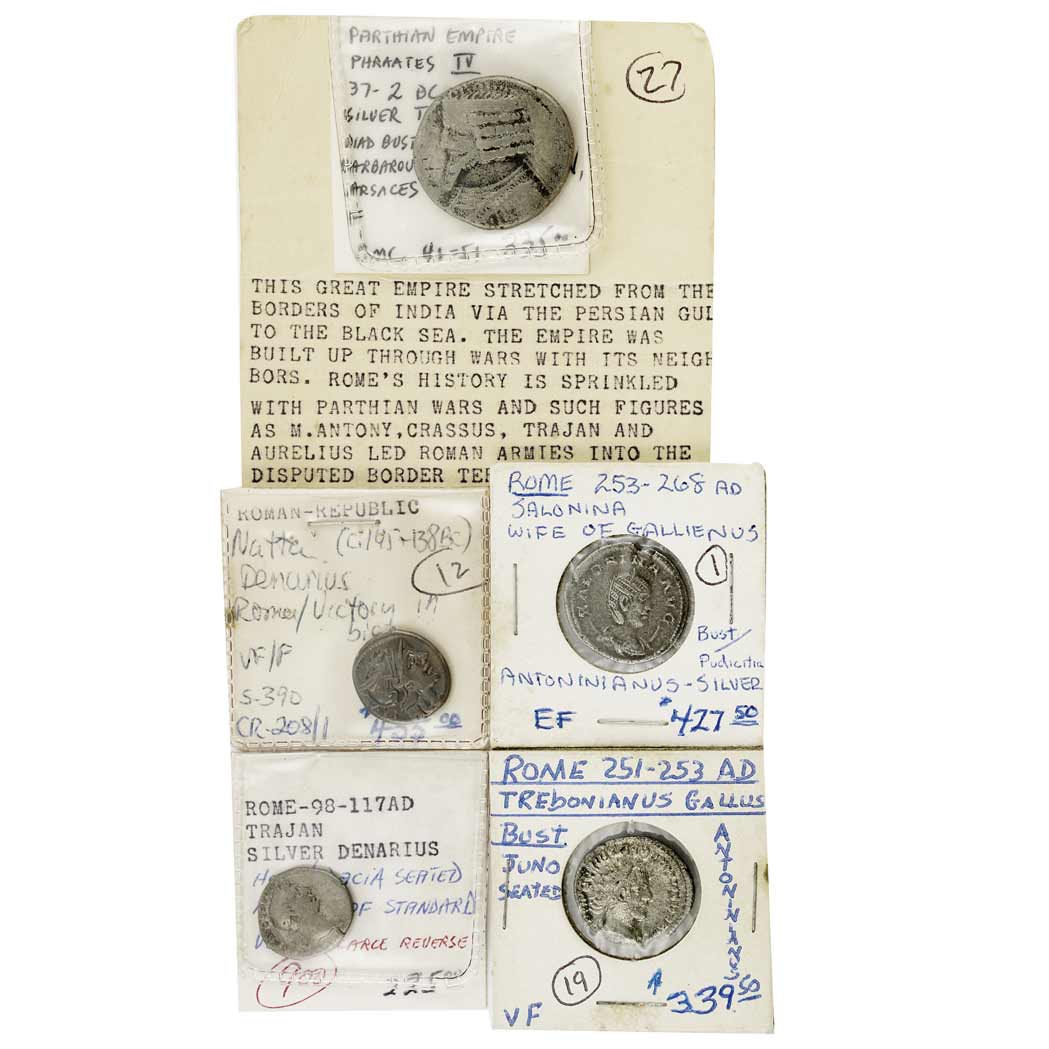 Lot image - Roman Empire Group, 145 B.C. to 268 A.D.