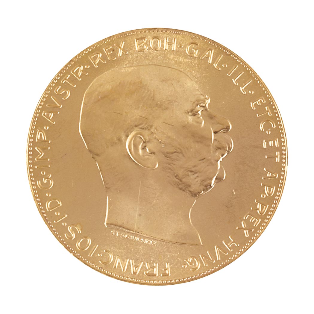 Lot image - Austria, 1915 100 Corona Restrikes, Fr. 507R