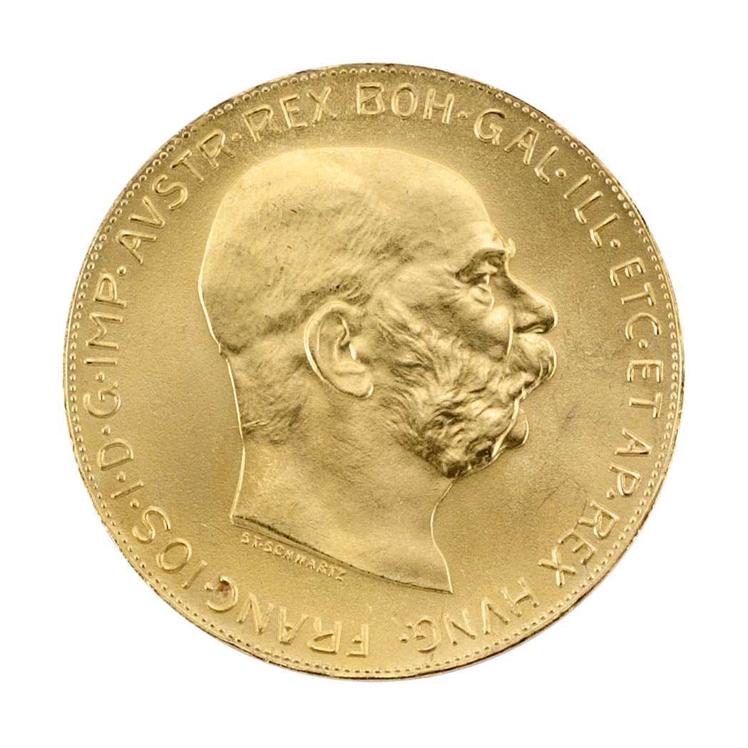 Lot image - Austria, 1915 100 Coronas Restrikes, Fr. 507R