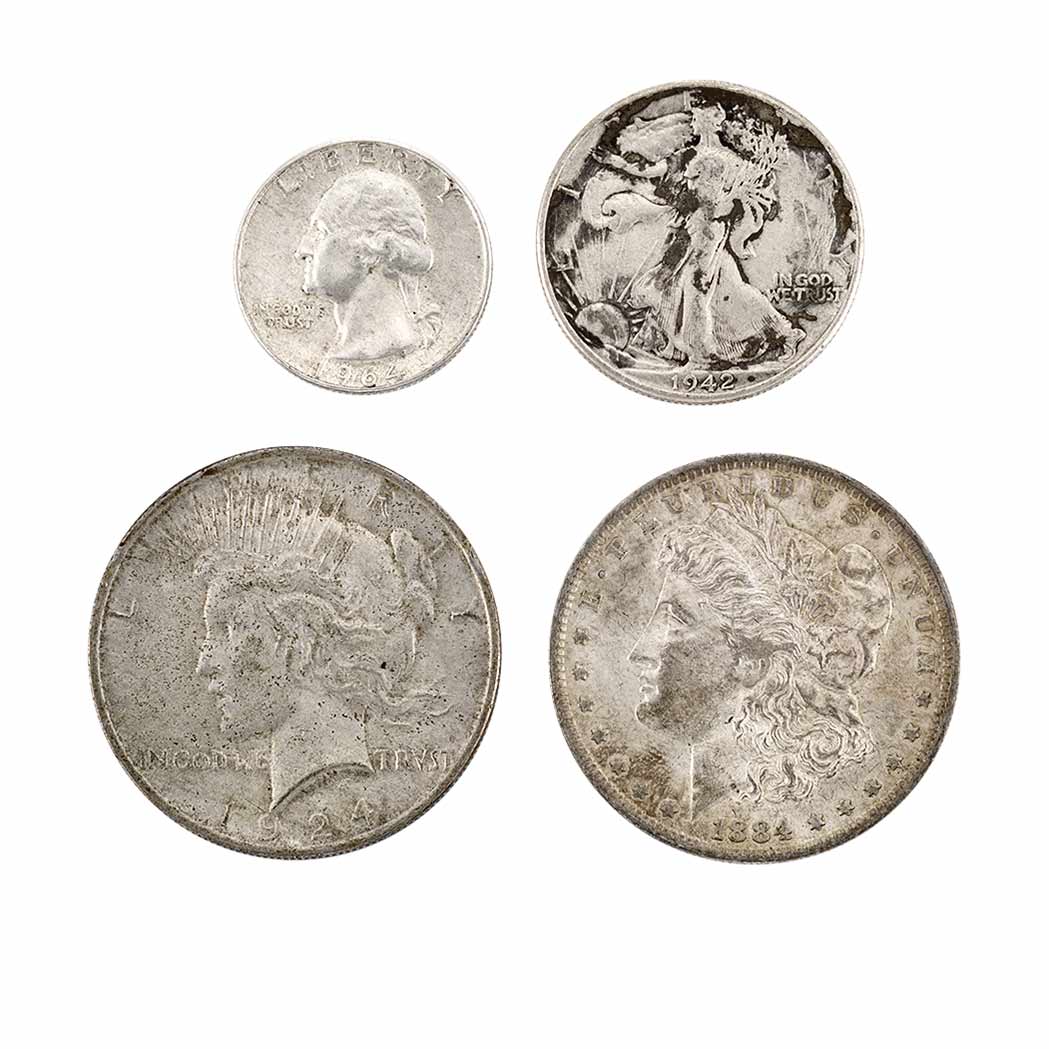 Lot image - United States Silver Coin Group