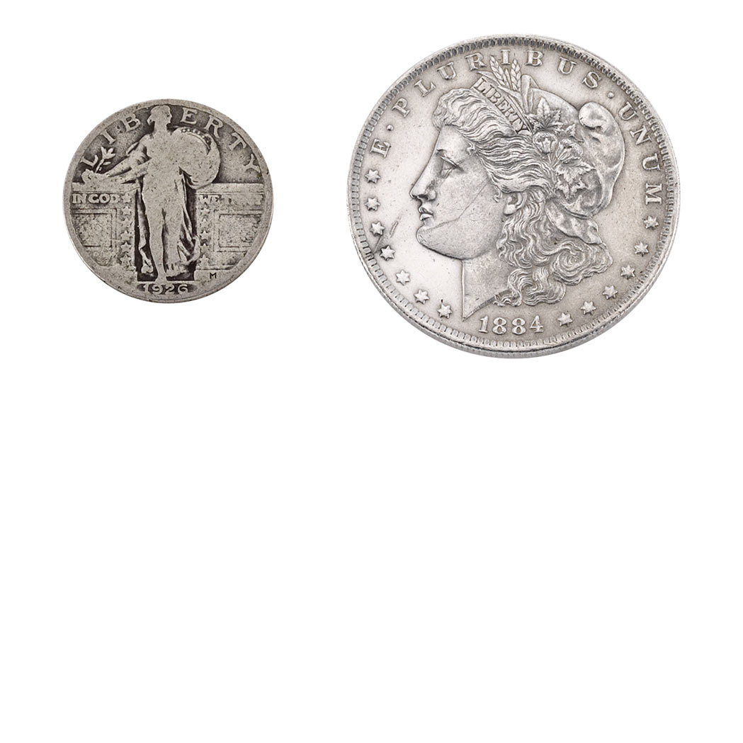 Lot image - United States Silver Group, 10c. to $1