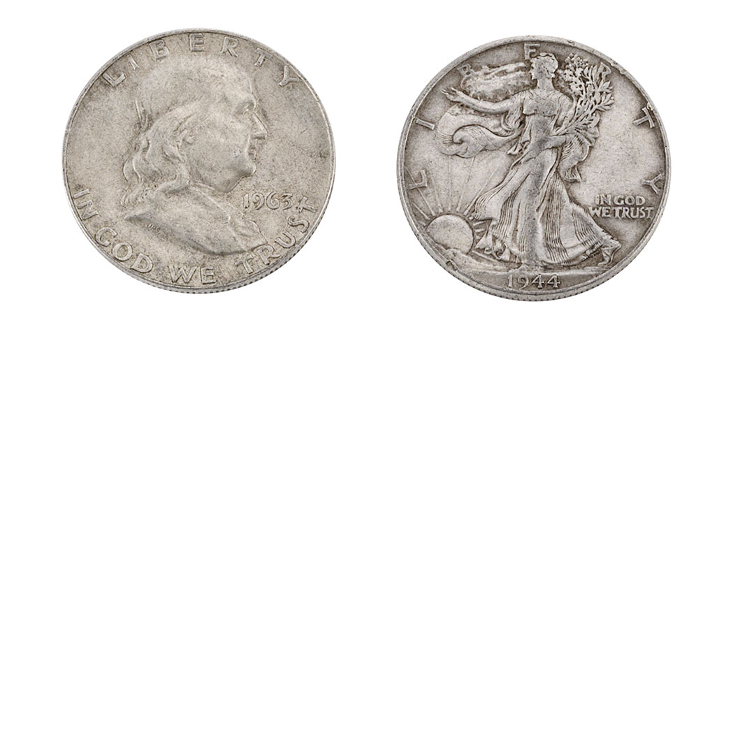 Lot image - United States Half Dollars