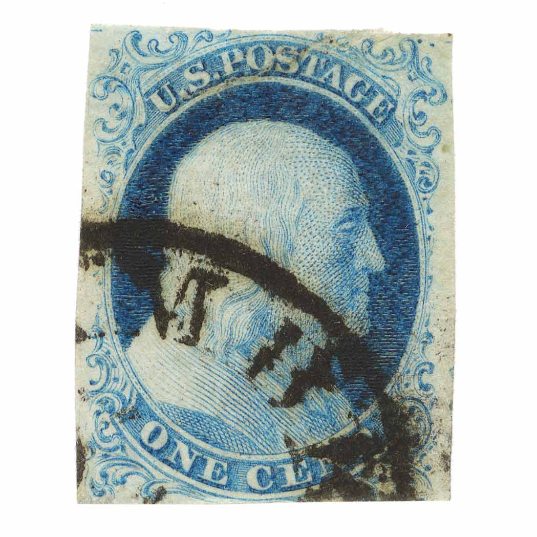 Lot image - United States 1 c. Issue of 1851, Type Ib, Scott No. 5A