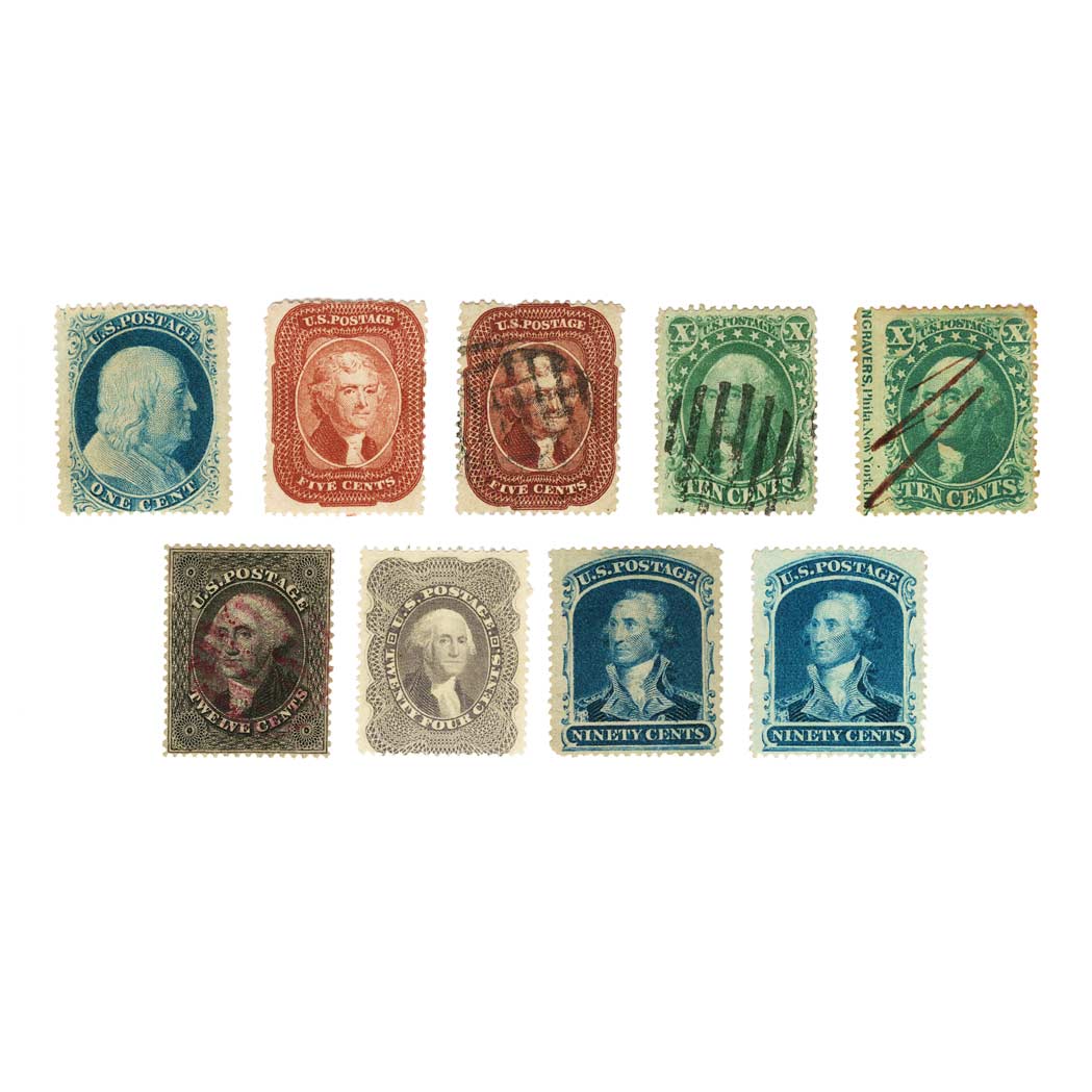 Lot image - United States Issue of 1857